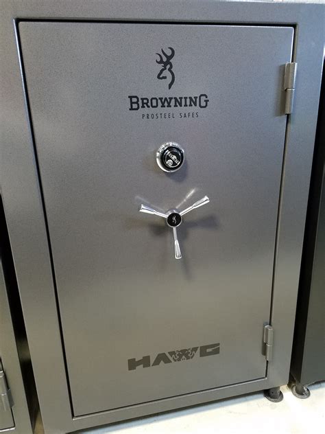 There is a standard black carpet all gun interior inside for easy organization. . Browning gun safe
